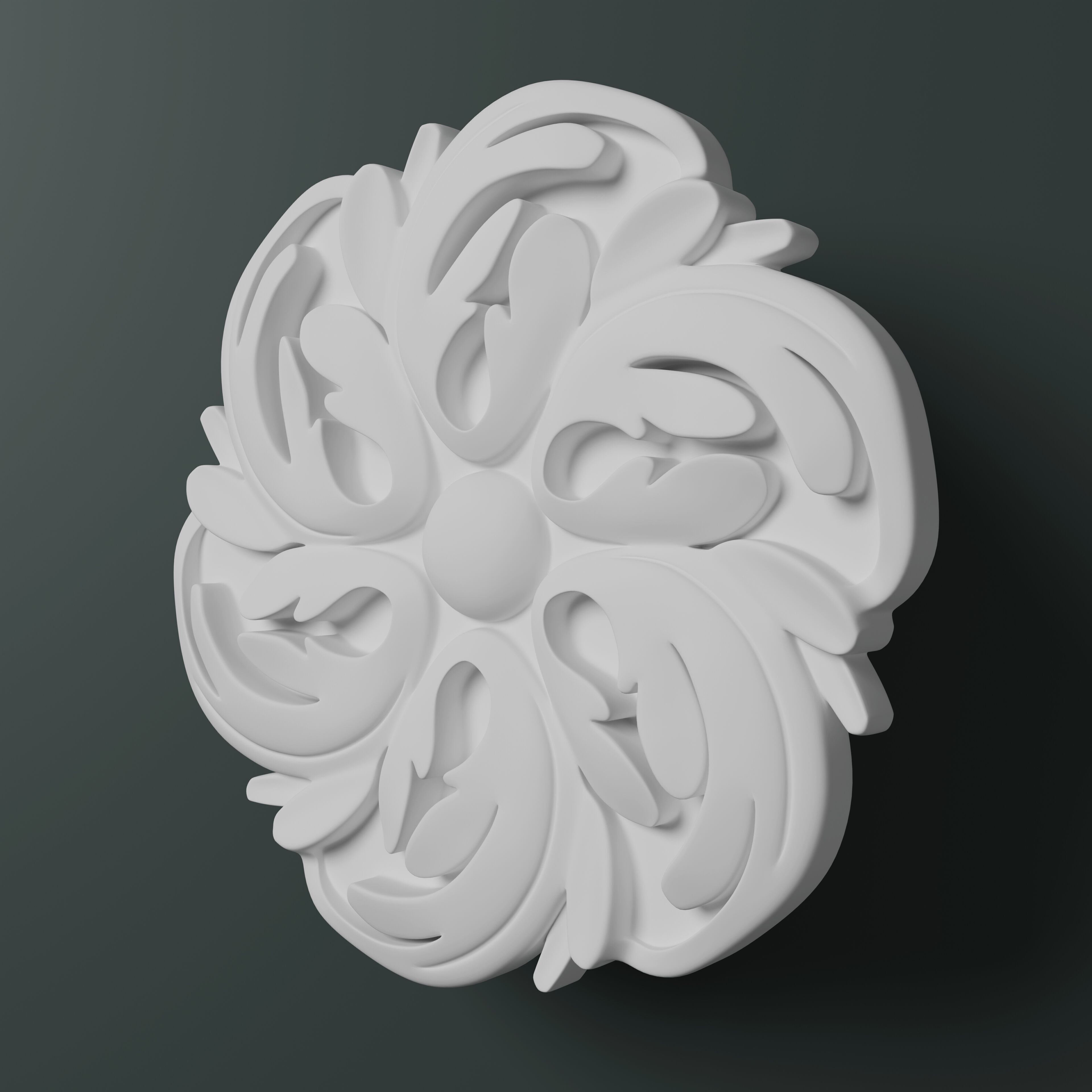 Small Rosette - 006 3D model_1