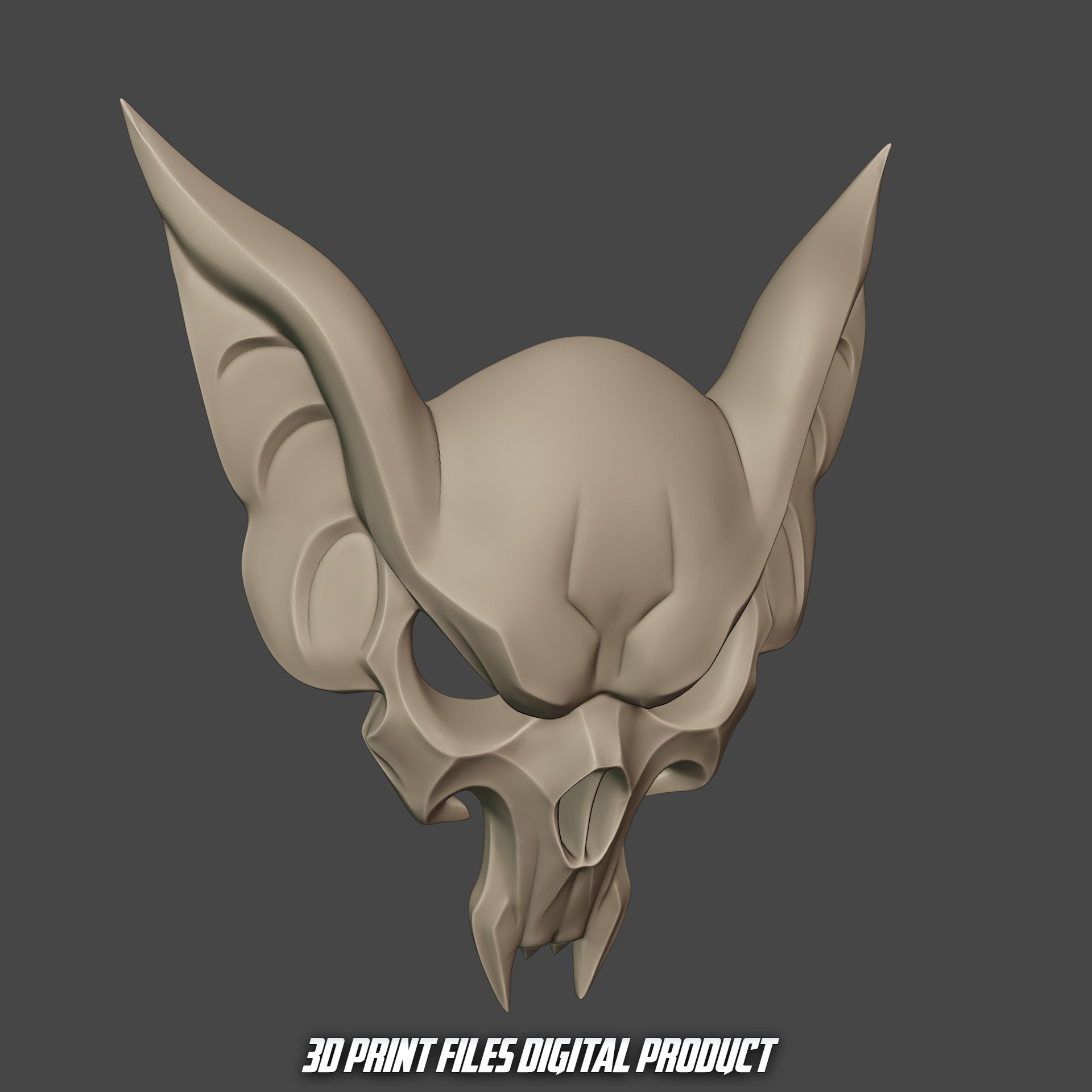 Home Decor Bat Skull Stand Marvel Rivals Adam Warlock 3D print model_9