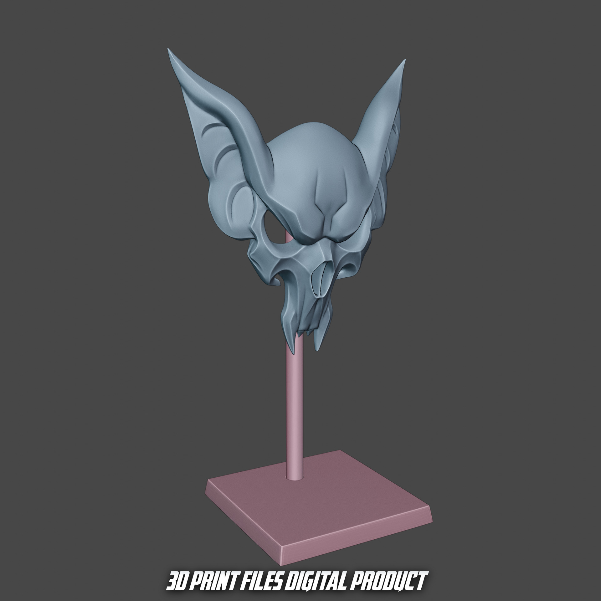 Home Decor Bat Skull Stand Marvel Rivals Adam Warlock 3D print model_6