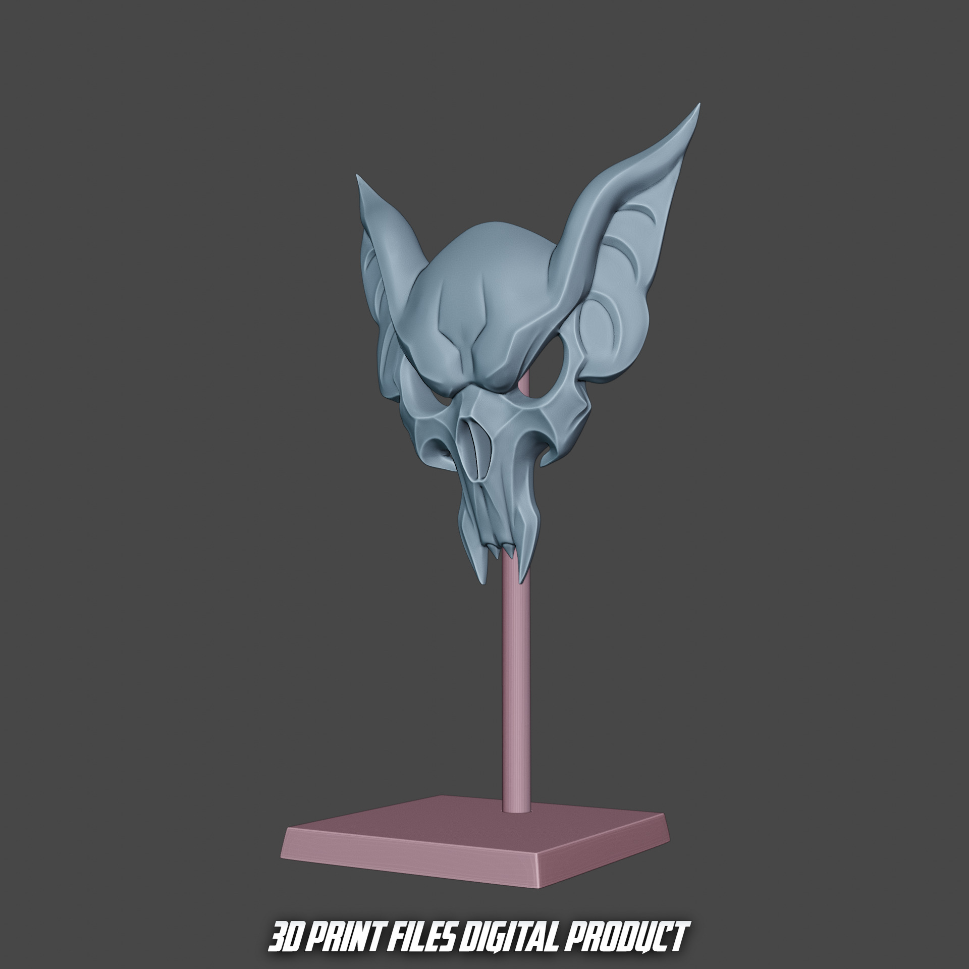 Home Decor Bat Skull Stand Marvel Rivals Adam Warlock 3D print model_4