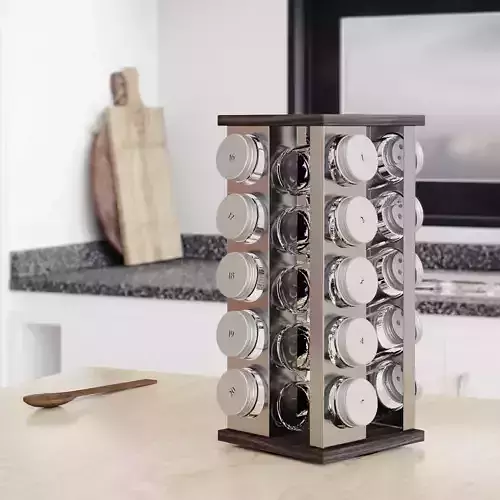 360 ROTATING SPICE RACK