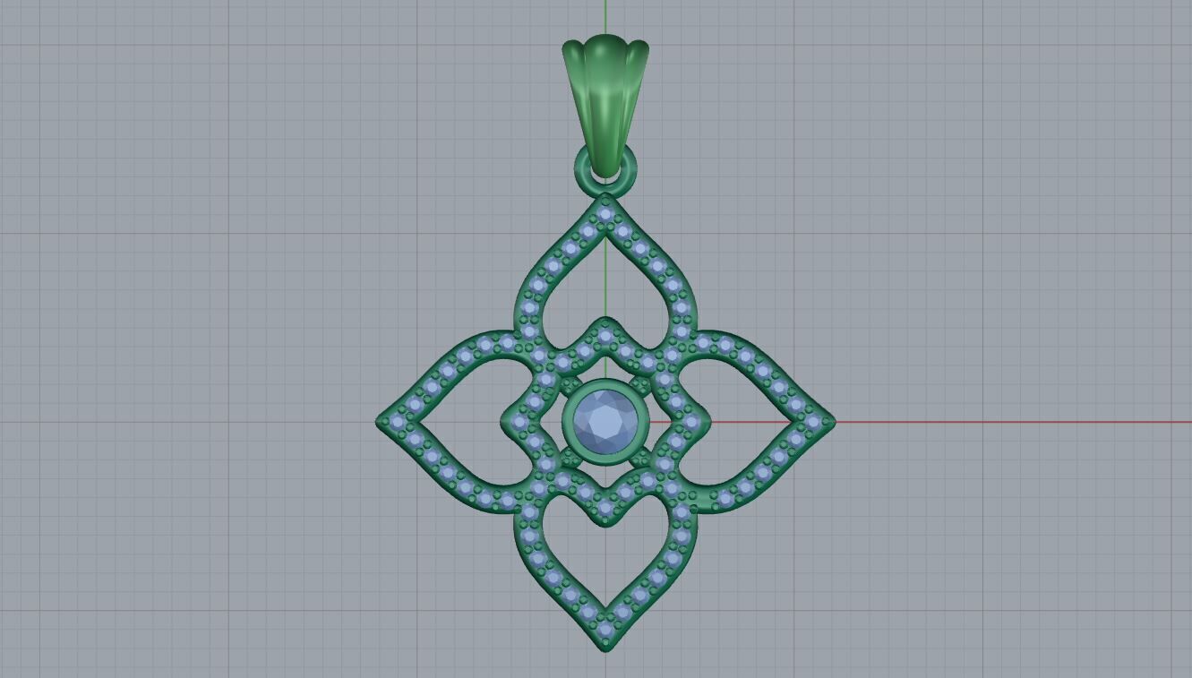 GLAMIRA Pendant 04 3D print model_3