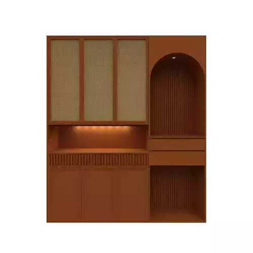 Parametric Entryway Closet and Shoe Rack Revit Family