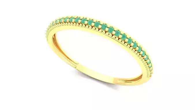 Gold Emerald Guard Ring Jewelry Rings Printable