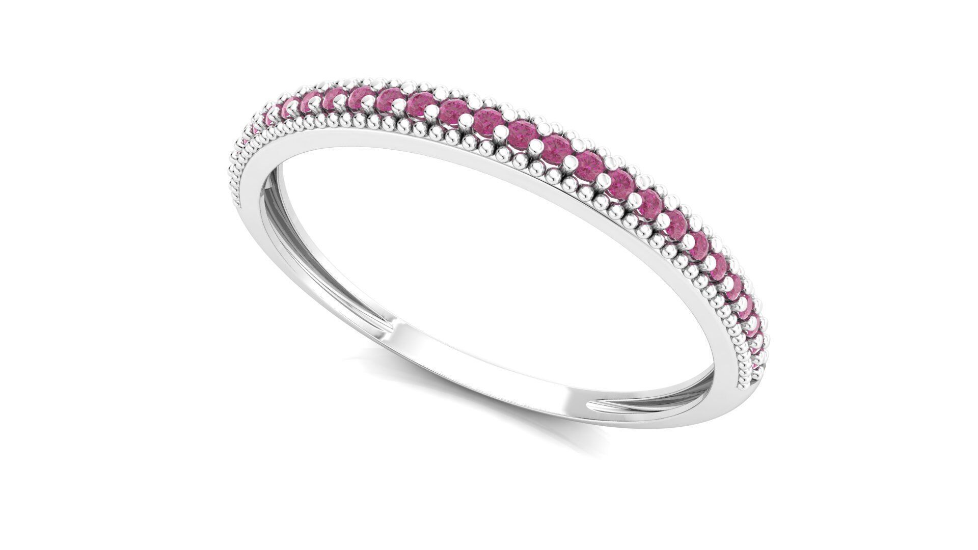 Gold Emerald Guard Ring Jewelry Rings Printable 3D print model_5