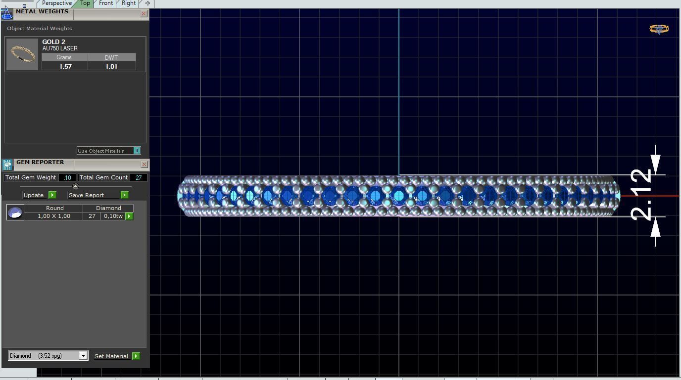 Gold Emerald Guard Ring Jewelry Rings Printable 3D print model_6