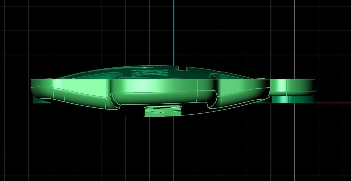 Double cross Mother of God Icon Pendan 1509 3D print model_8