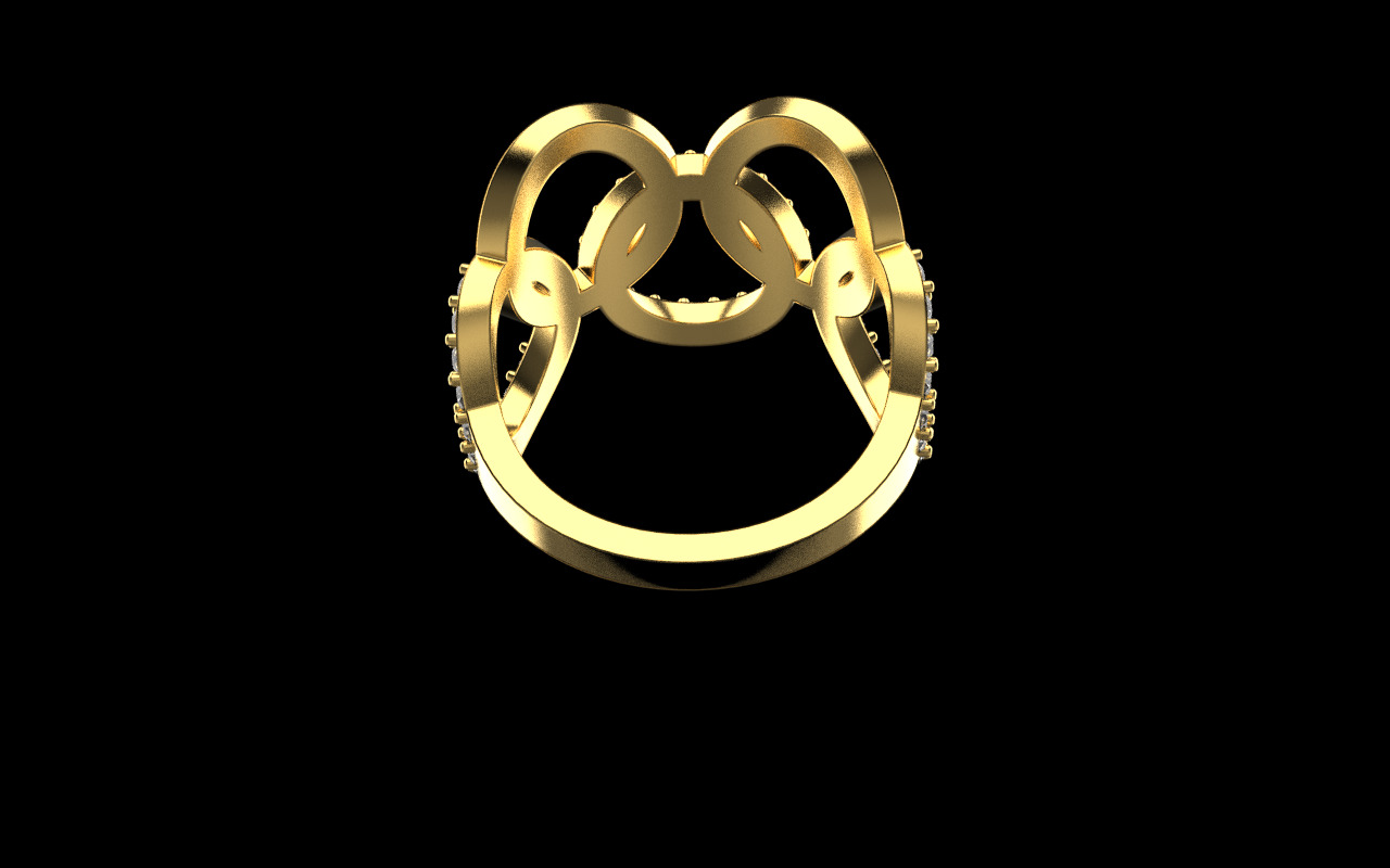 Olimpic ring model 758 3D print model_18