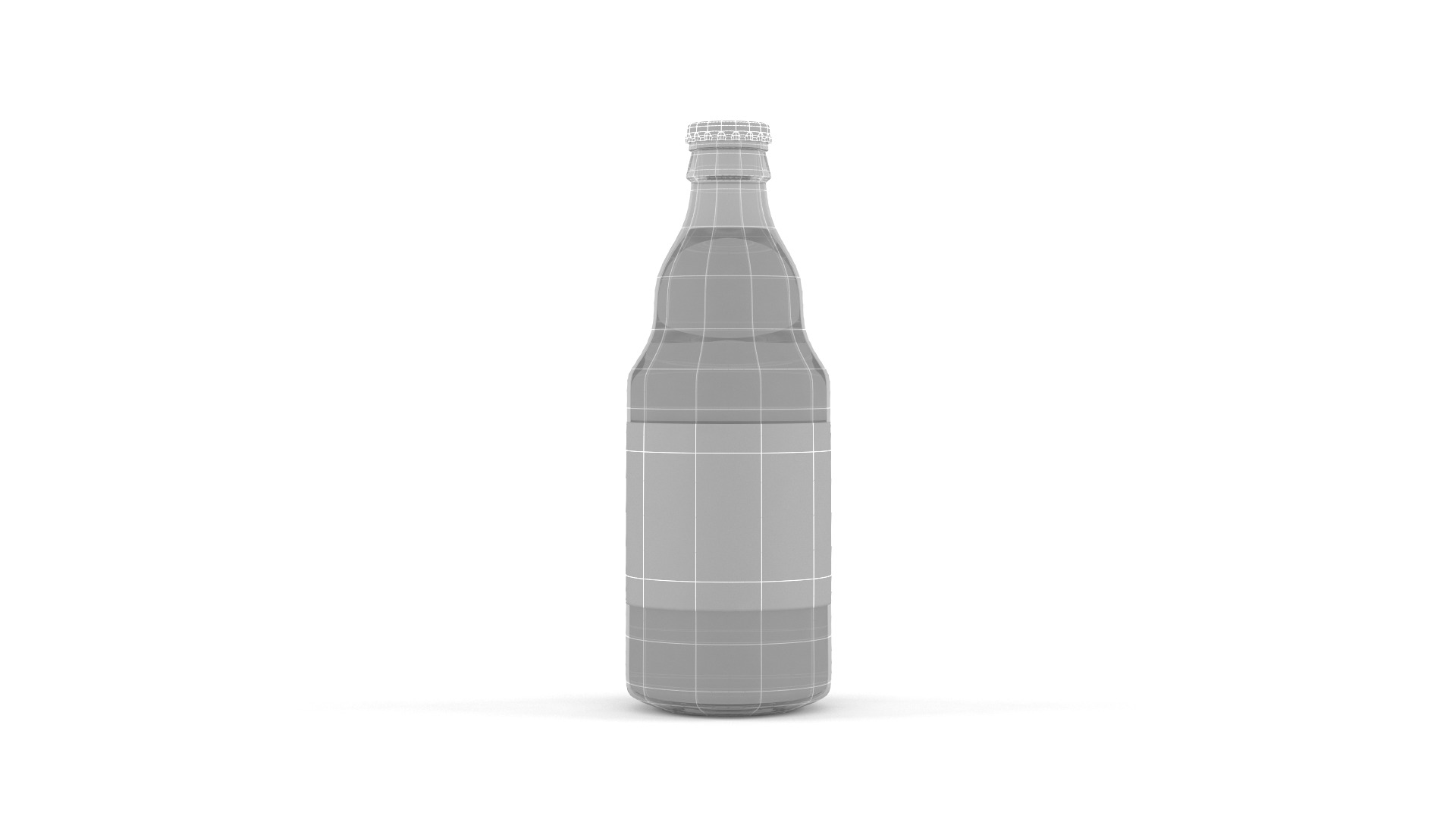 Glass Bottles 3D model_9