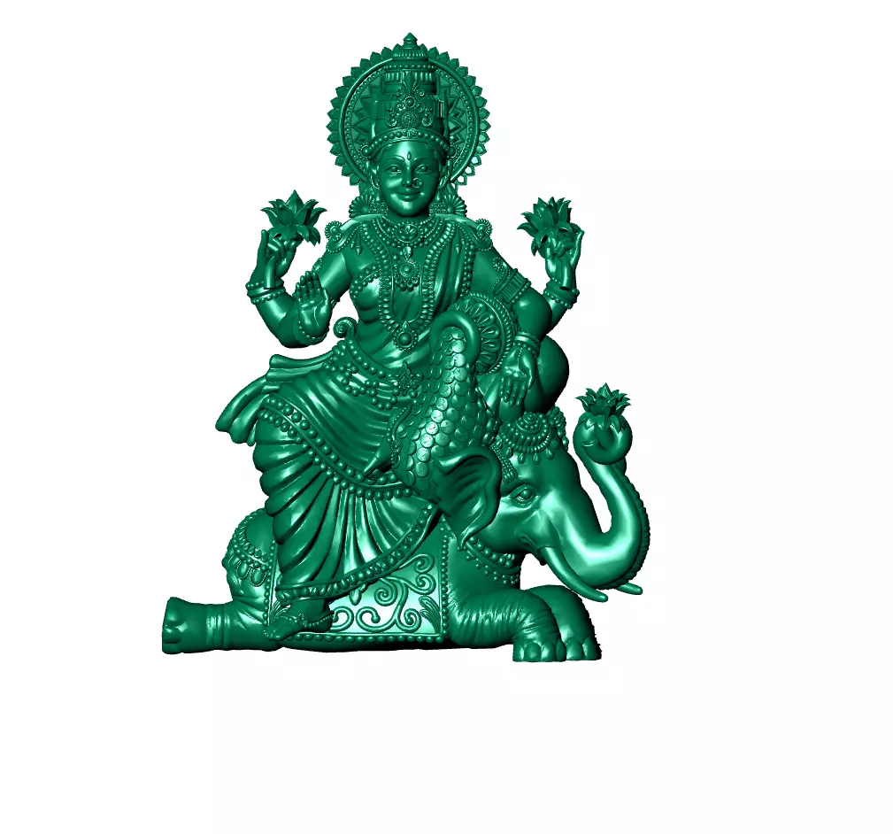 laxmi  Murti 3D print model_0