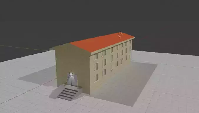 Destructible House With Separated Mesh