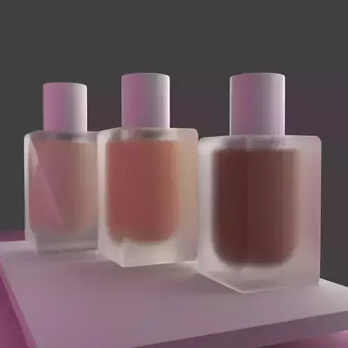 Primer  Foundation  Concealer 3D MODEL makeup product 