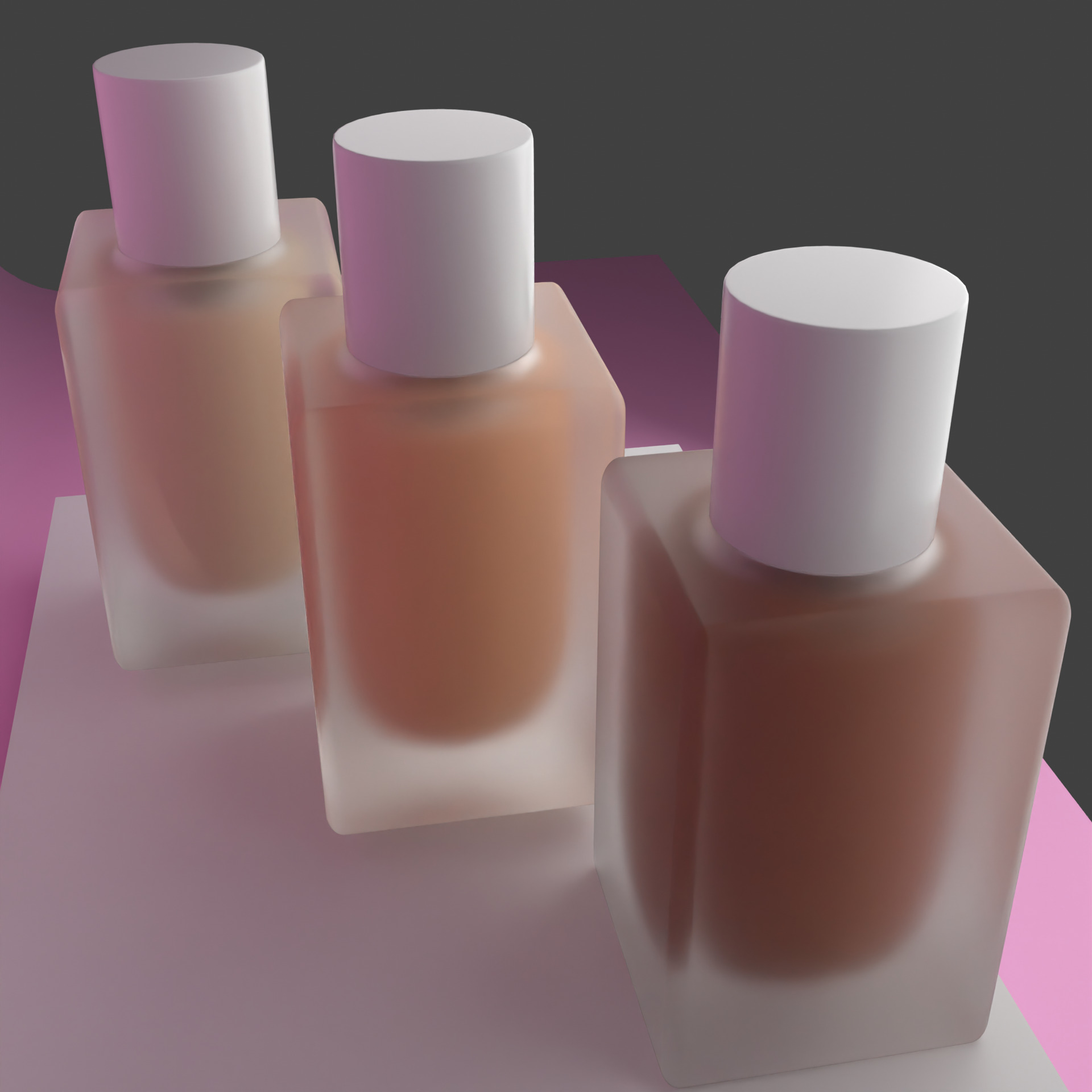 Primer  Foundation  Concealer 3D MODEL makeup product  3D model_2