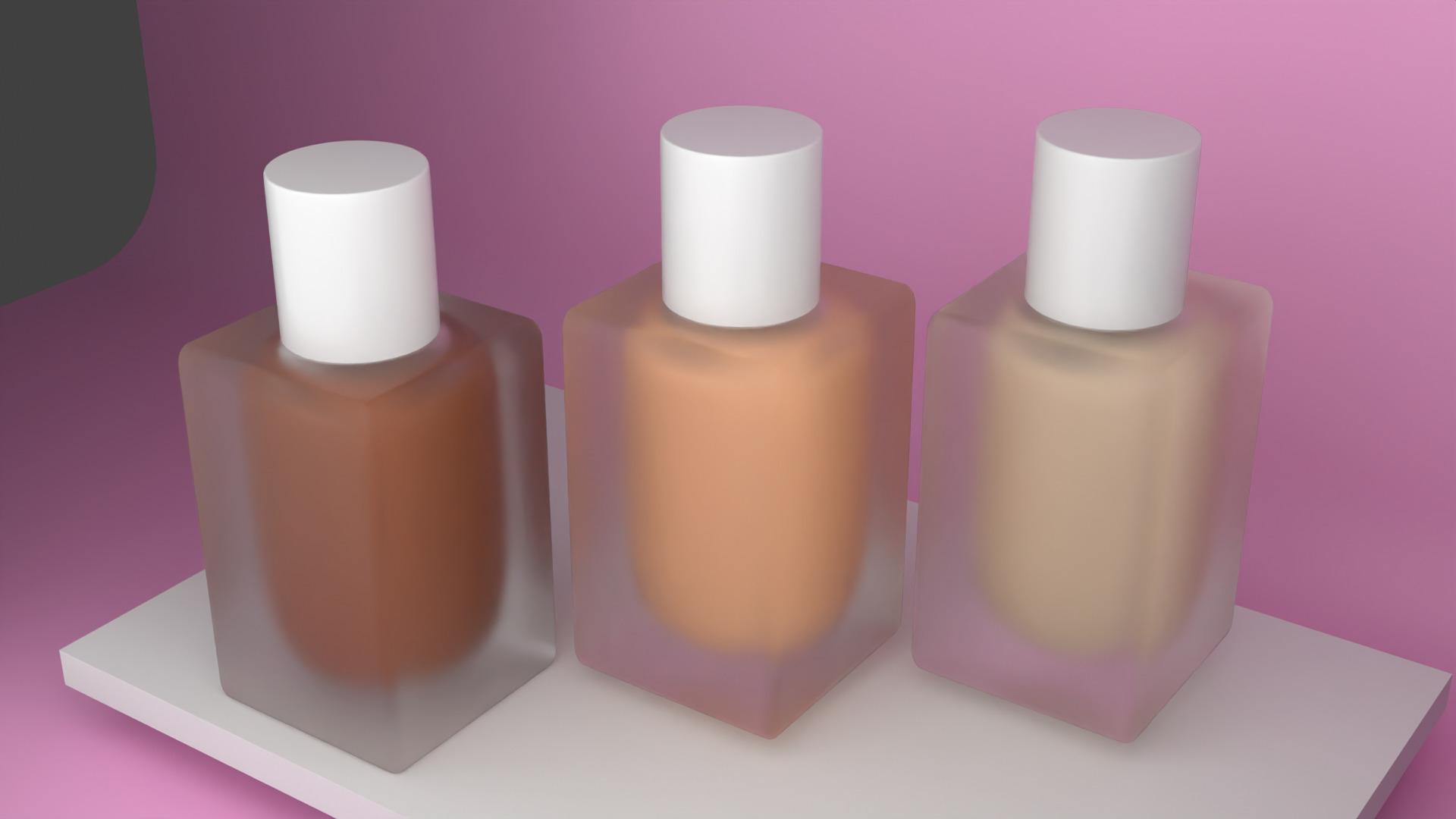 Primer  Foundation  Concealer 3D MODEL makeup product  3D model_3