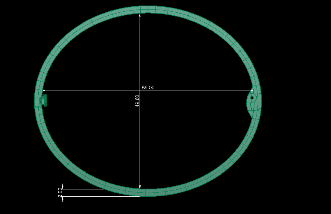 Cartier Bracelet  3D print model_9