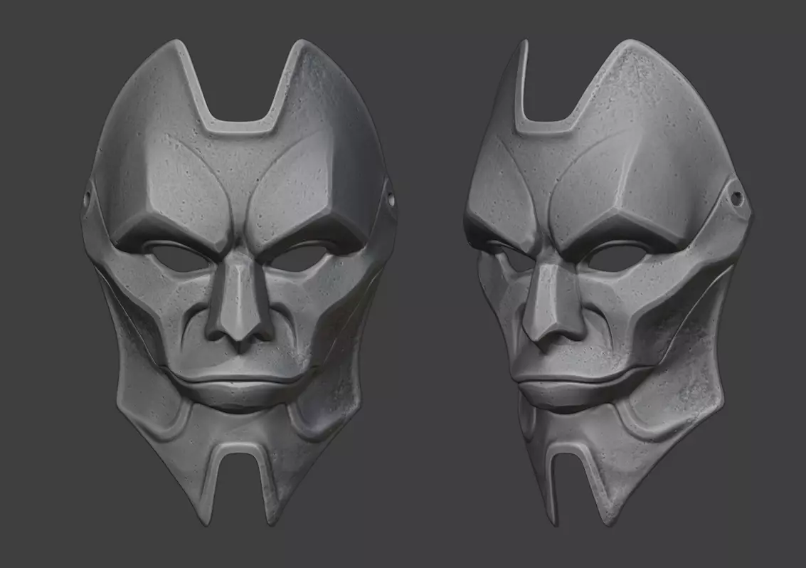 Iron mask for 3d print 3D print model_0