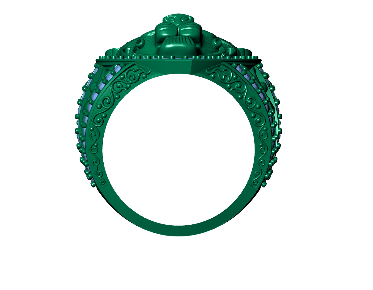 TIGAR RING 3D print model_2