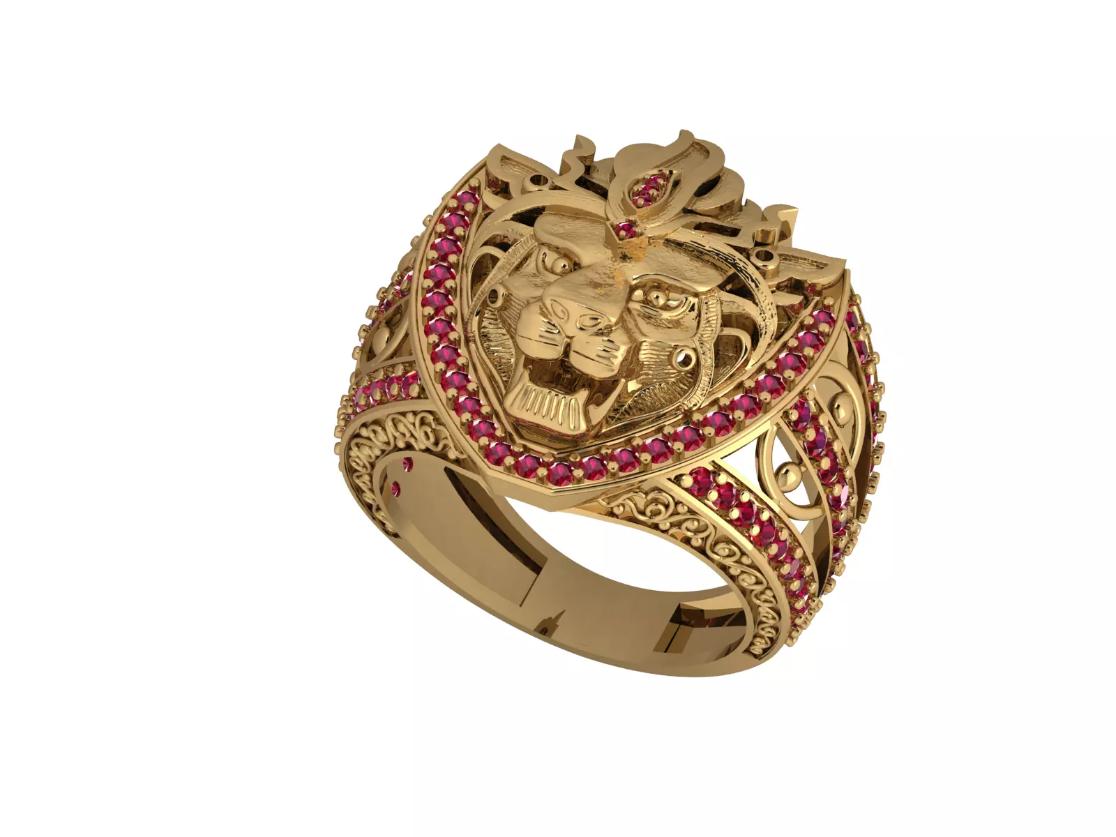 TIGAR RING 3D print model_0