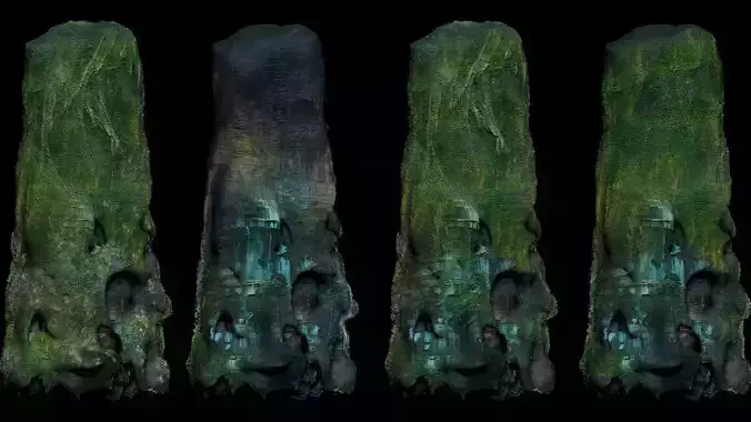 4 Hills Of Caves Style Drawing Art RockCliff V8