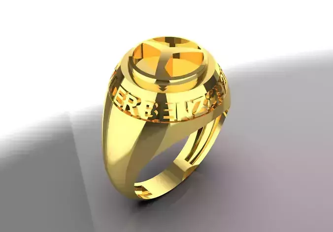 Luxury man ring Mercedes-Benz design model mr0041