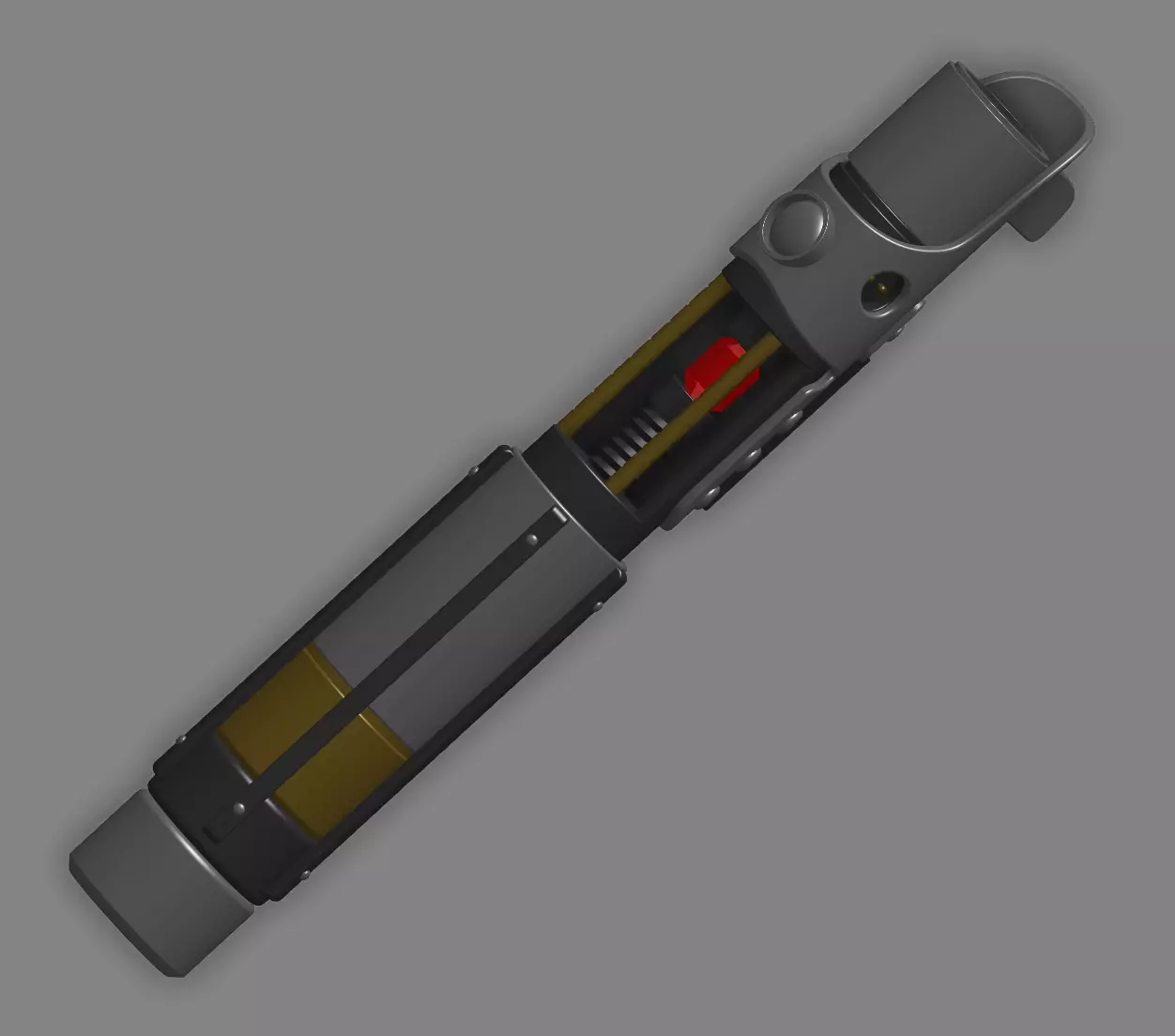 Starkiller - Galen Marek Lightsaber Hilt  3D print model_0