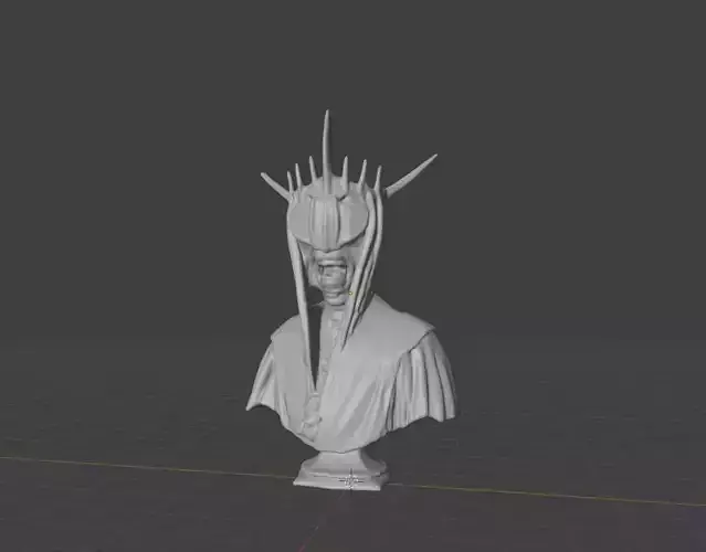 Ready Print Sauron Mouth 3D print model