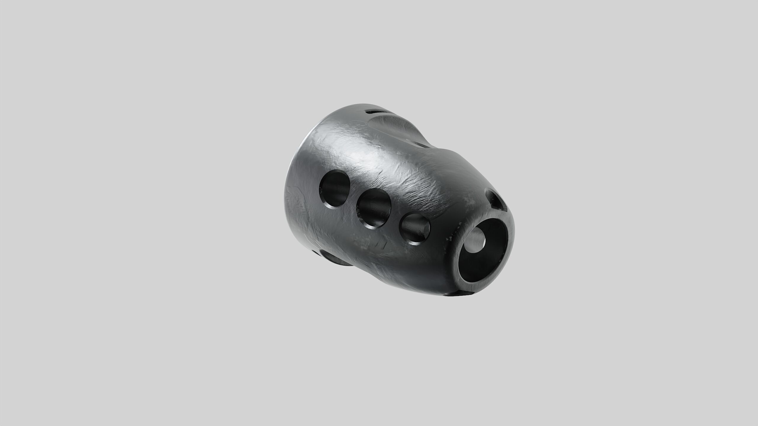 Muzzle brake biscoi 3D model_10