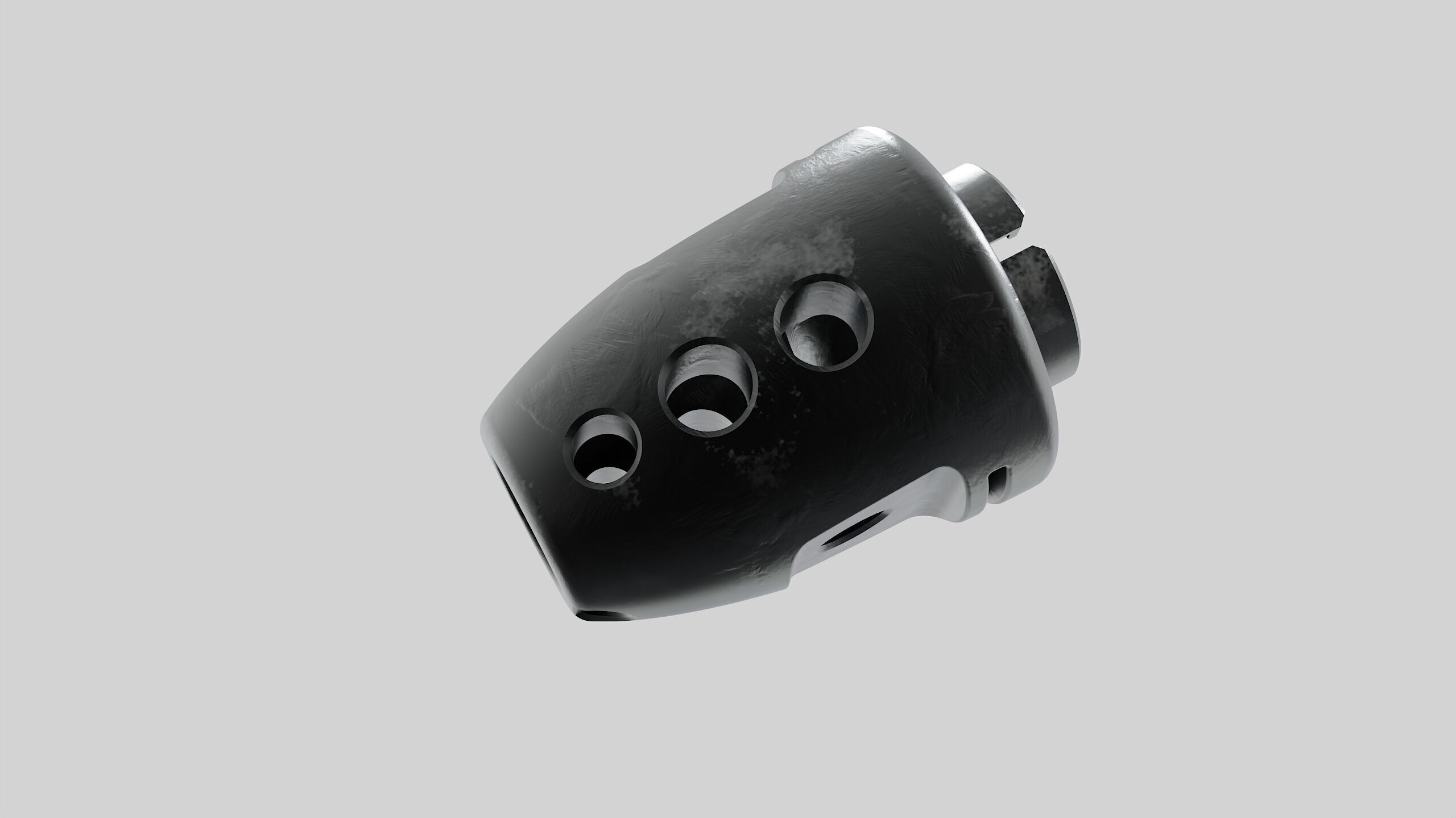 Muzzle brake biscoi 3D model_6