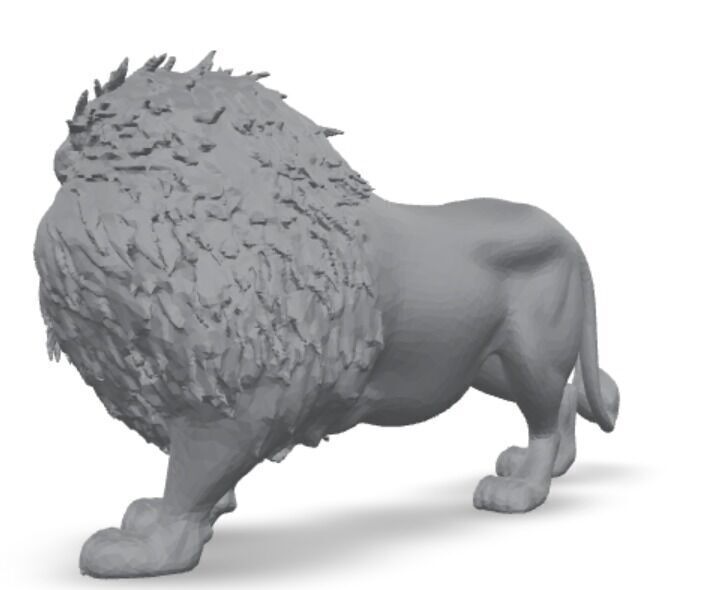 3d lion model 3D model_5