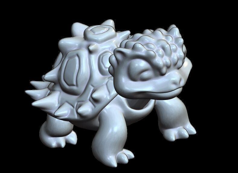 Tortosaur Toy 3D print model_4