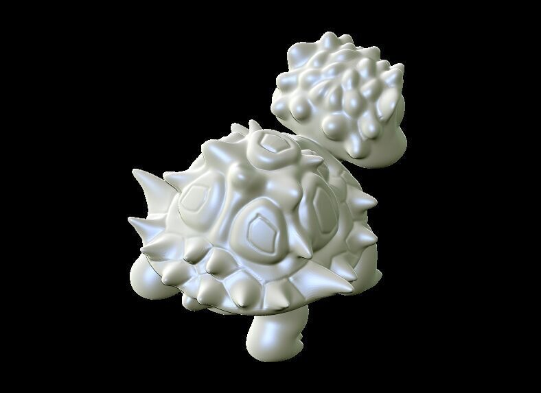 Tortosaur Toy 3D print model_8