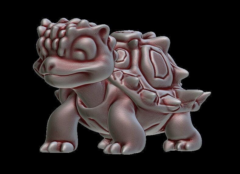 Tortosaur Toy 3D print model_1