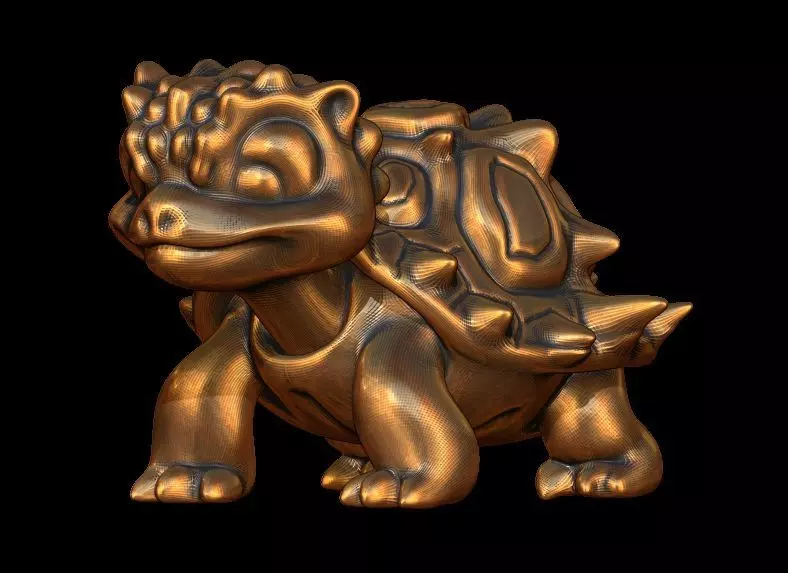 Tortosaur Toy 3D print model_0