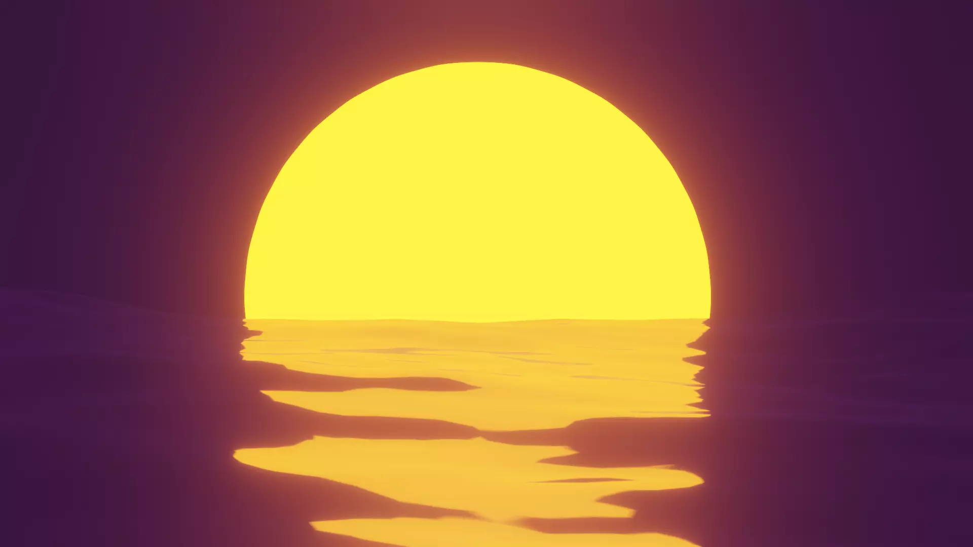 sun waves Free 3D model_0