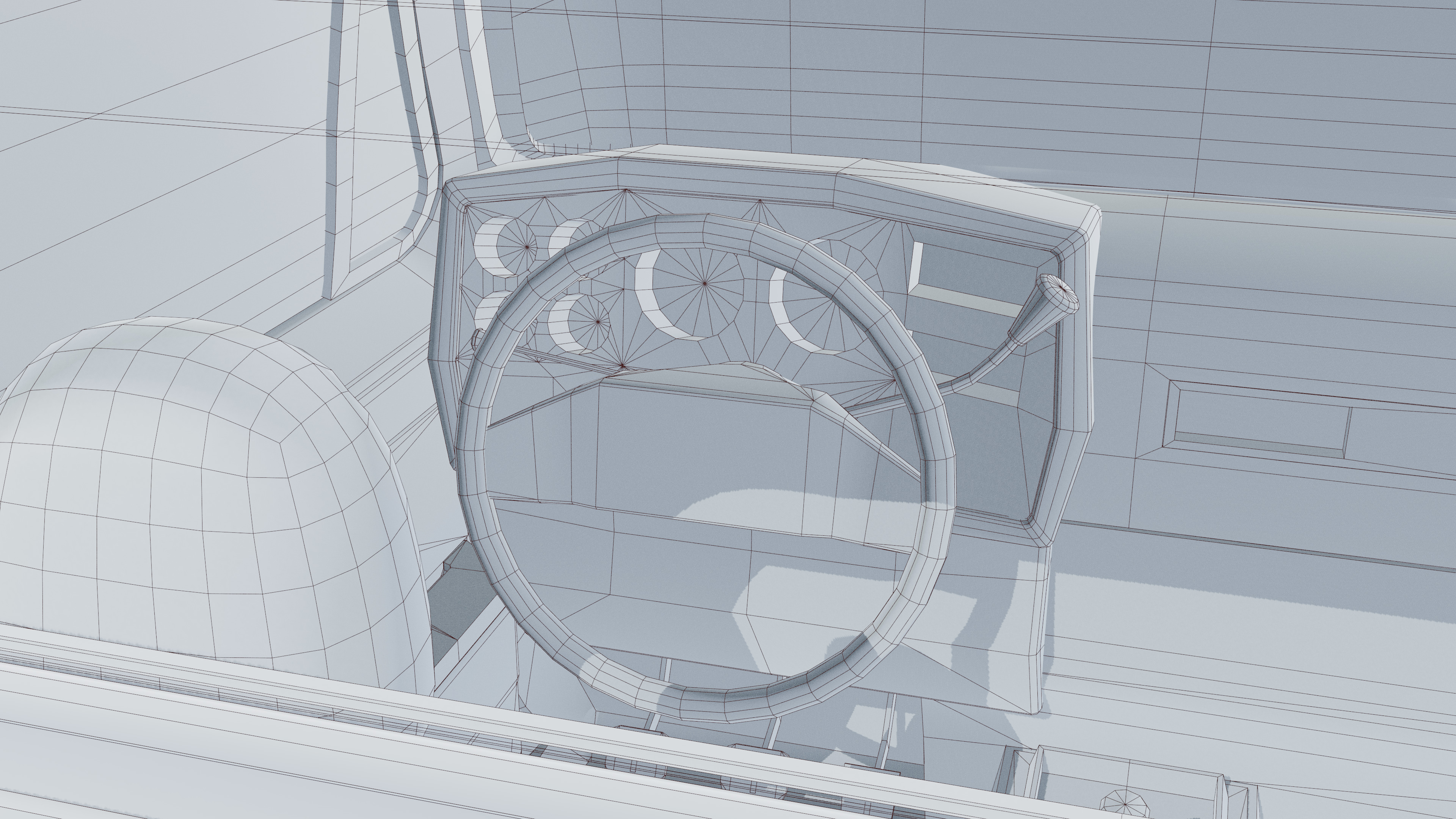 VEHICLES - Truck 06 - LOW POLY Low-poly 3D model_7