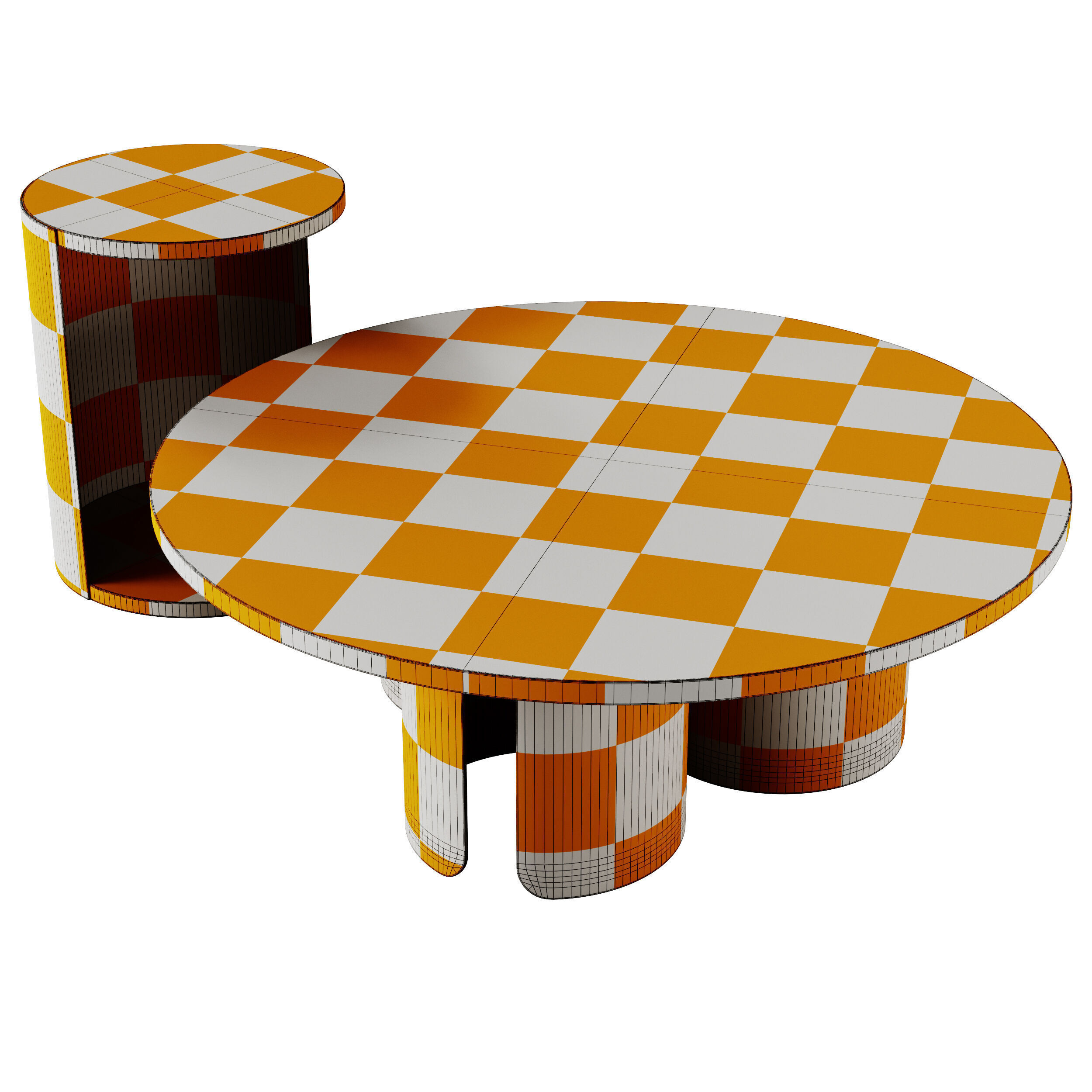 Dome Deco Argos and Rome Coffee Table 3D model_4