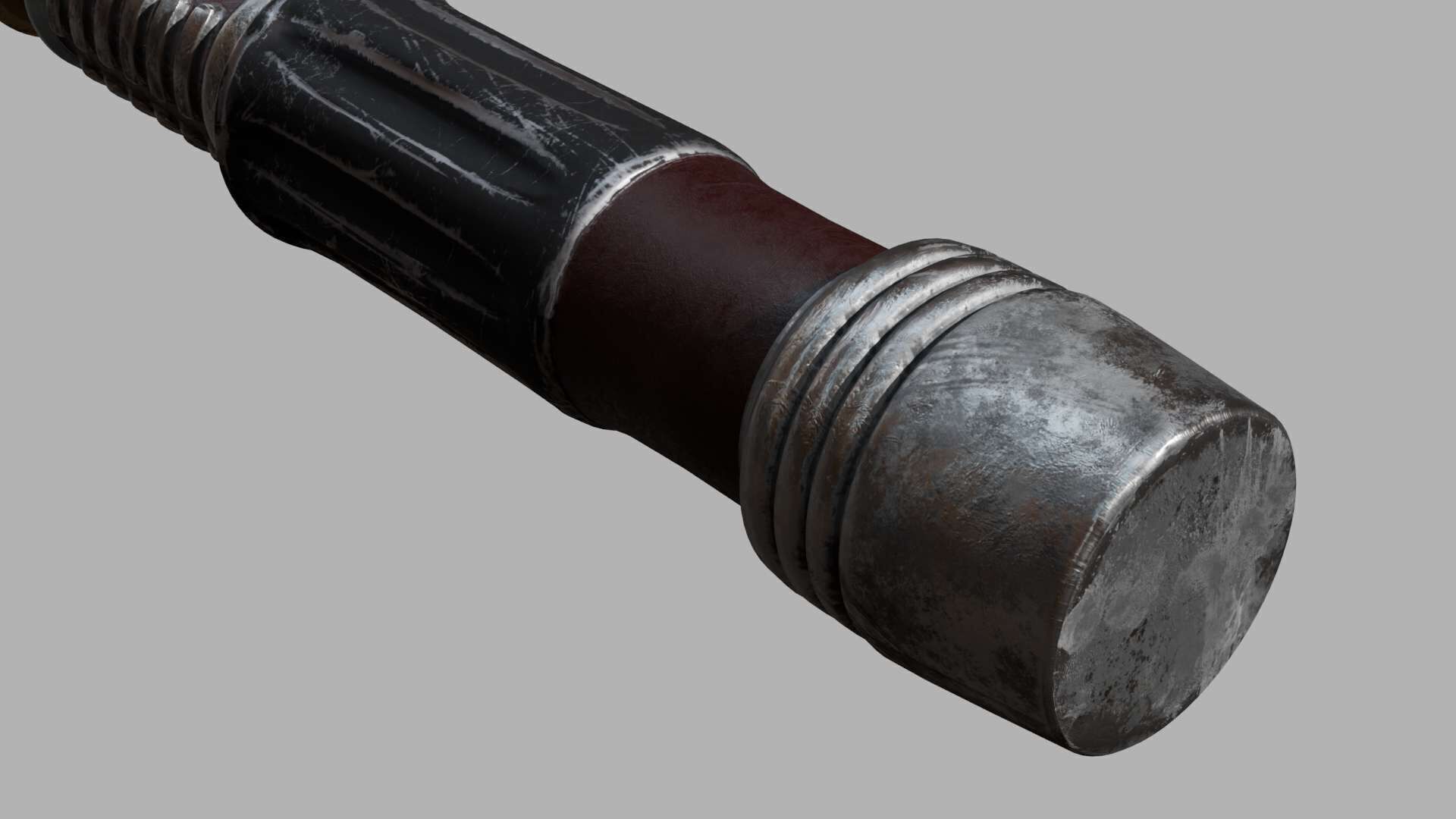 Light Saber Low-poly 3D model_7