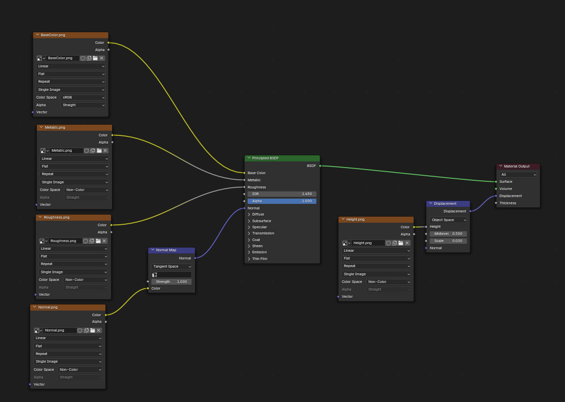 Light Saber Low-poly 3D model_11
