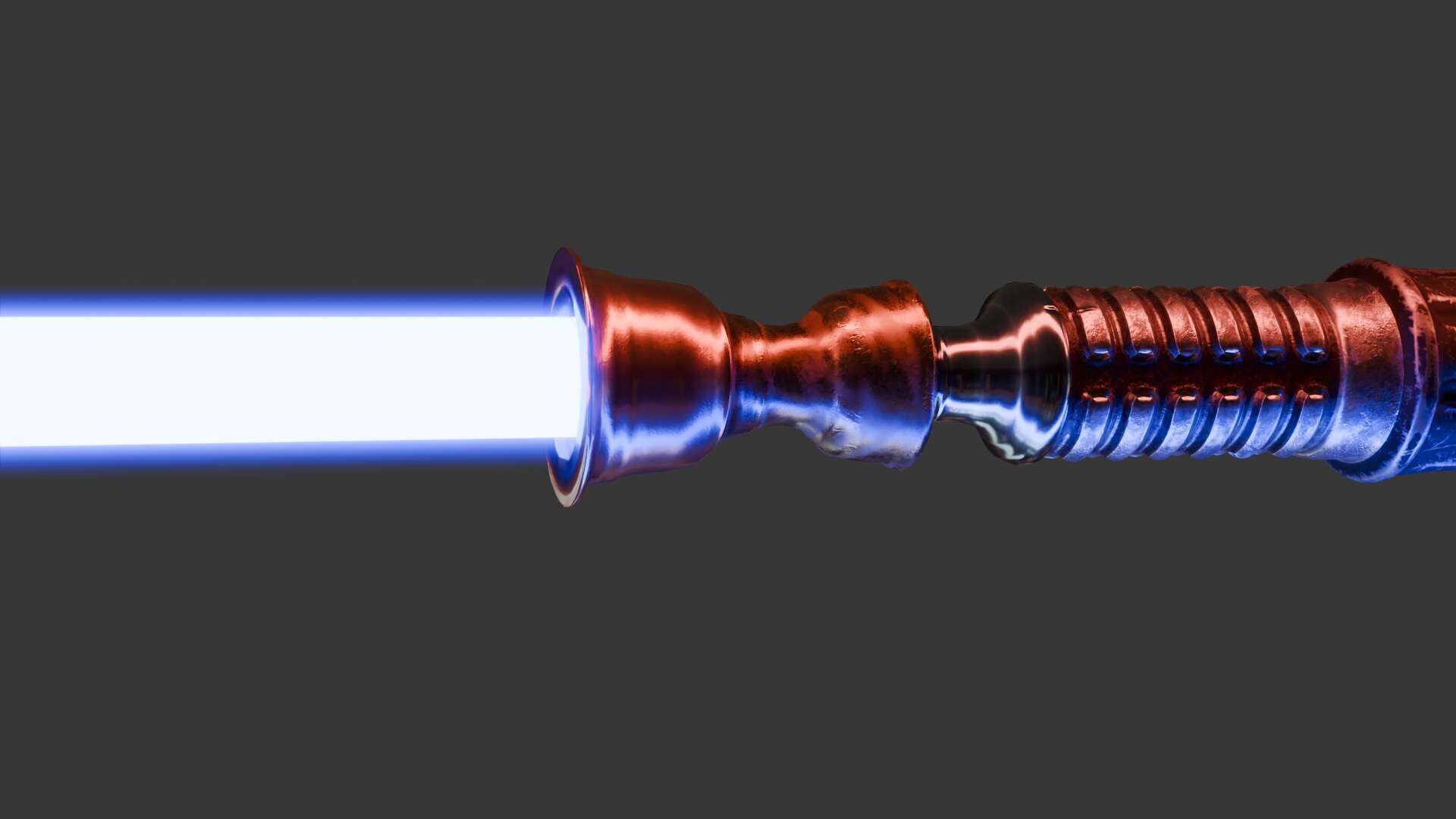 Light Saber Low-poly 3D model_6