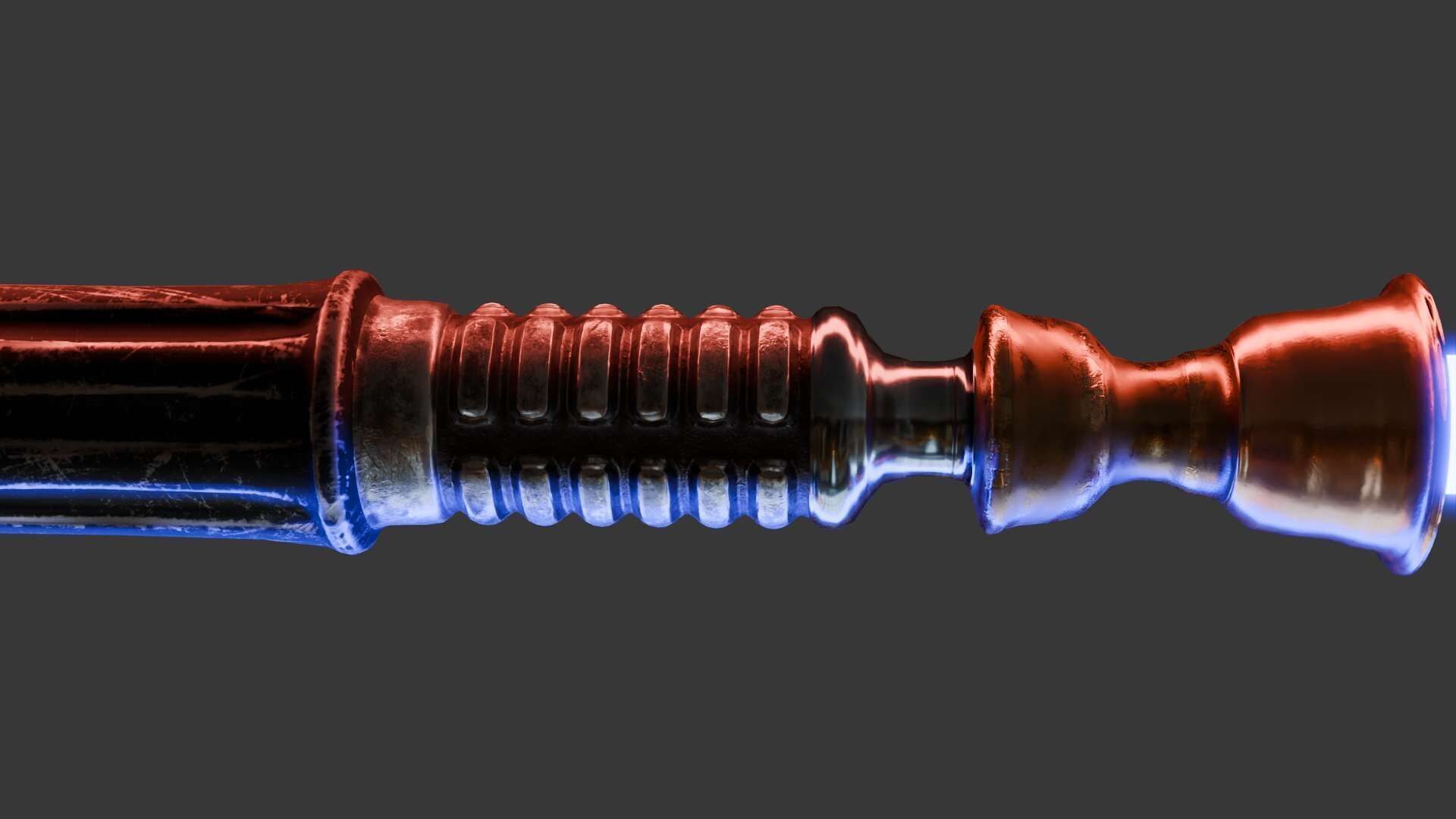 Light Saber Low-poly 3D model_3