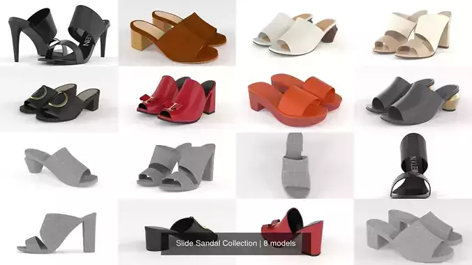 Slide Sandal Collection 
