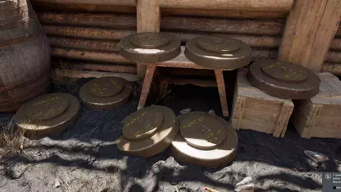 US WW2 M6 Anti-Tank Mine