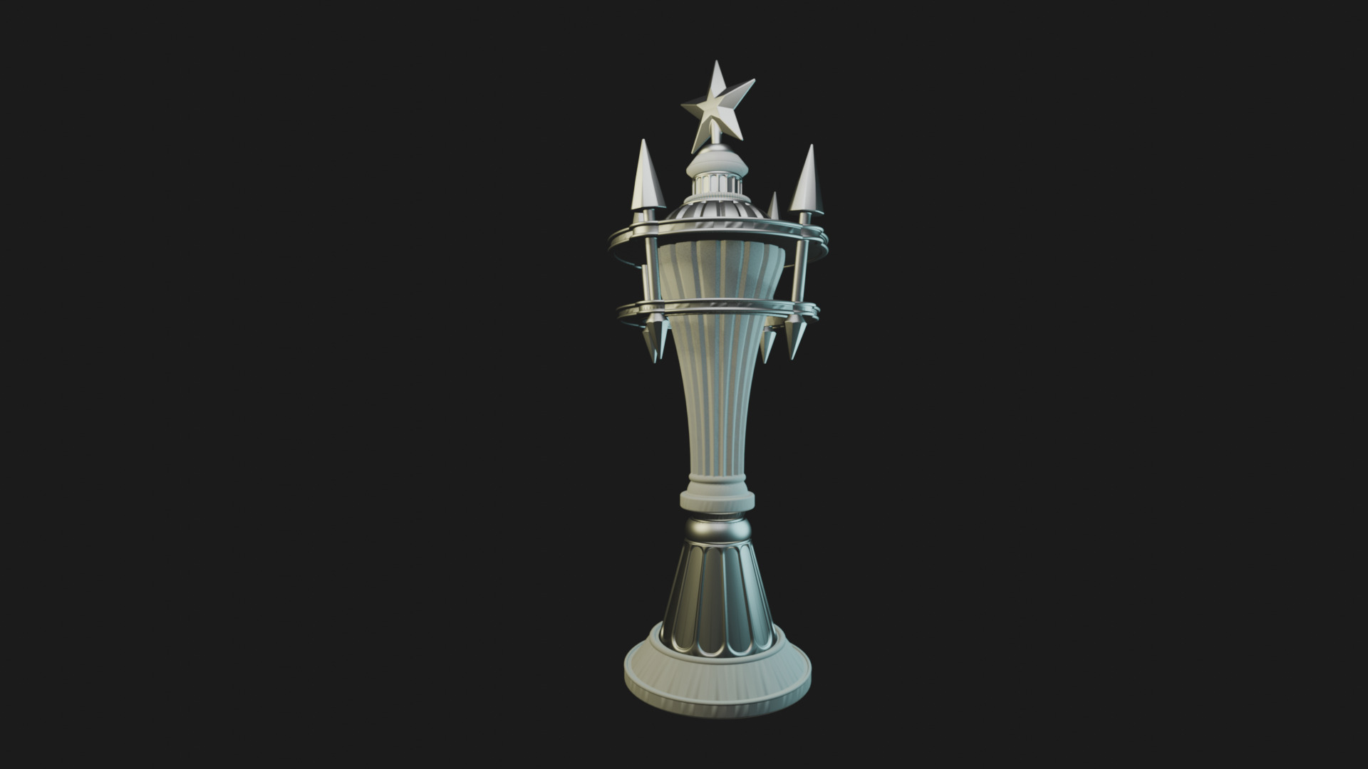KINGDOM HEARTS III ALBA AND ATER SET 3D model_8