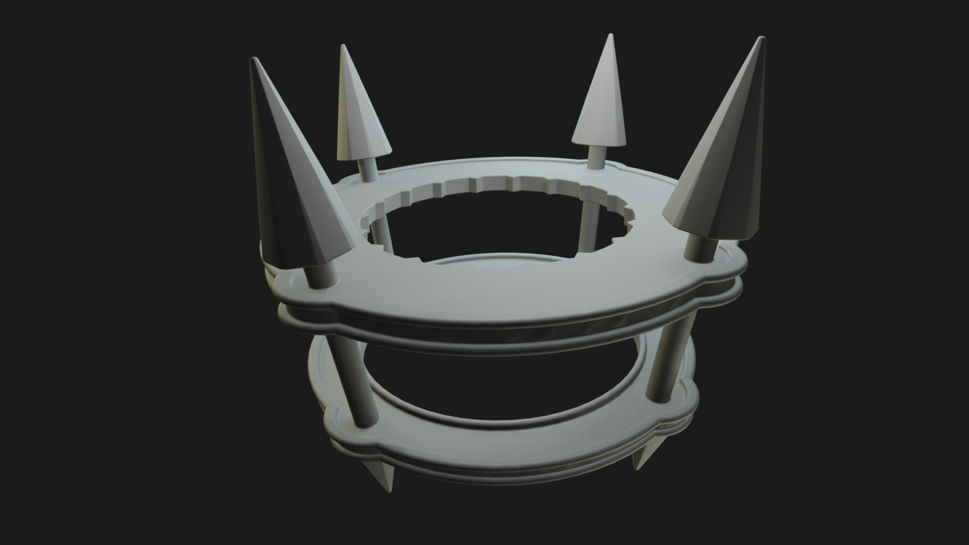 KINGDOM HEARTS III ALBA AND ATER SET 3D model_3