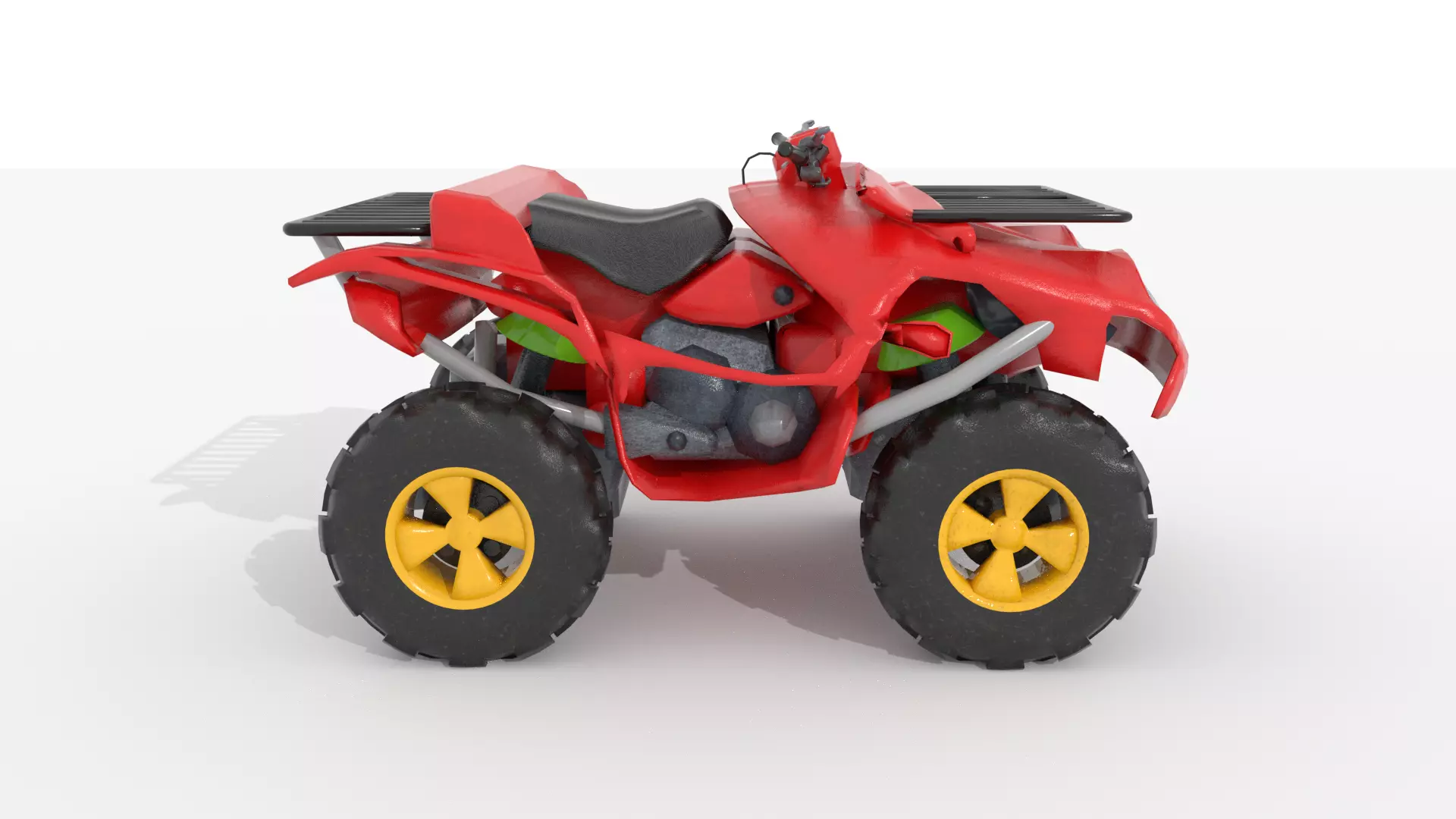 Quad Bike v1 BLEND-OBJ-FBX-DAE-GLB 3D model_2