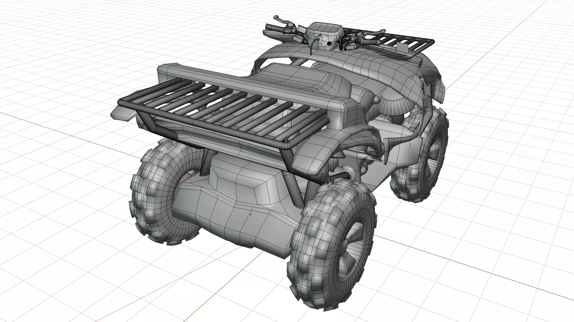 Quad Bike v1 BLEND-OBJ-FBX-DAE-GLB 3D model_12