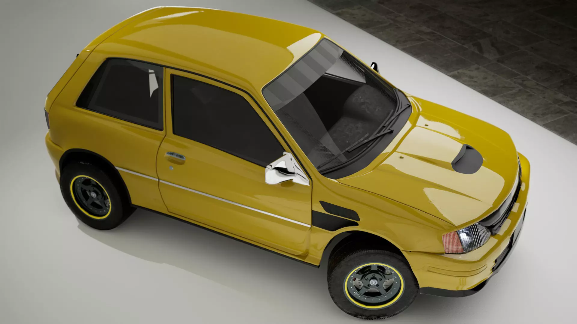 Toyota Starlet Custom 3D model