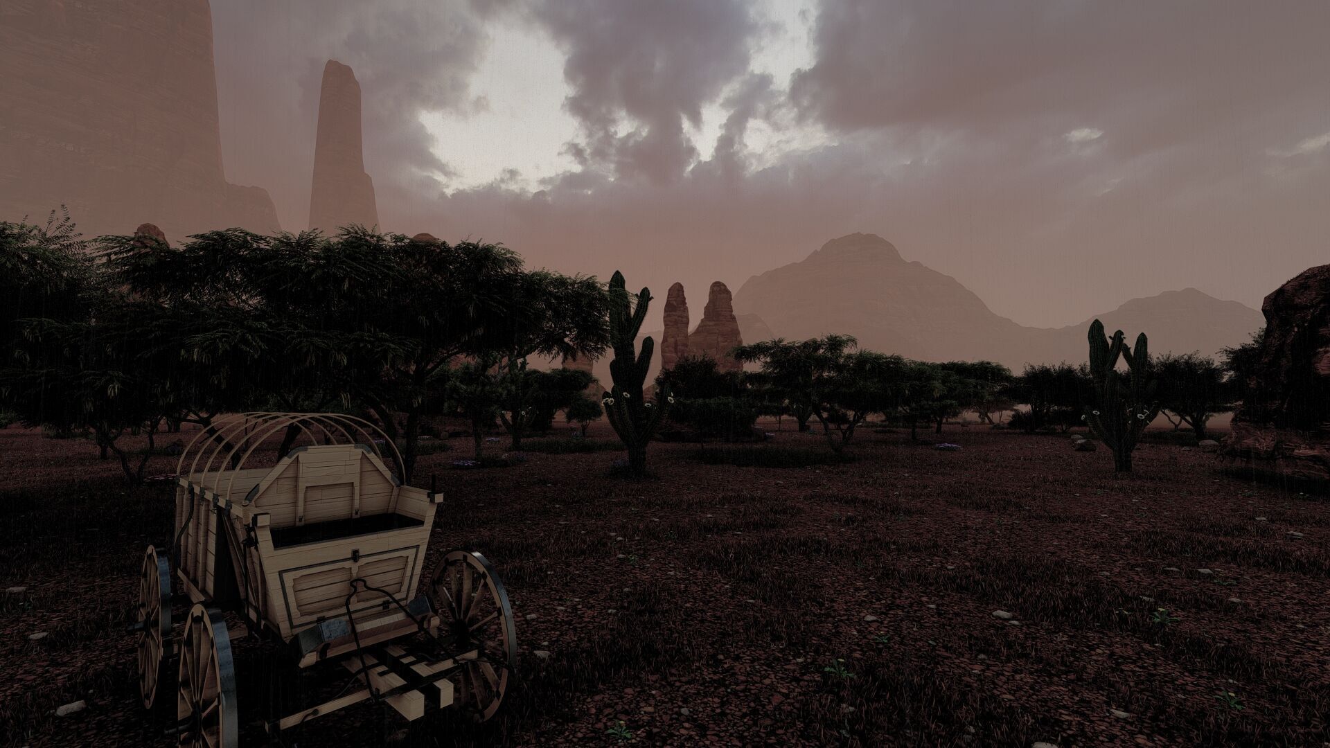 Light army field wagon 3D model_25