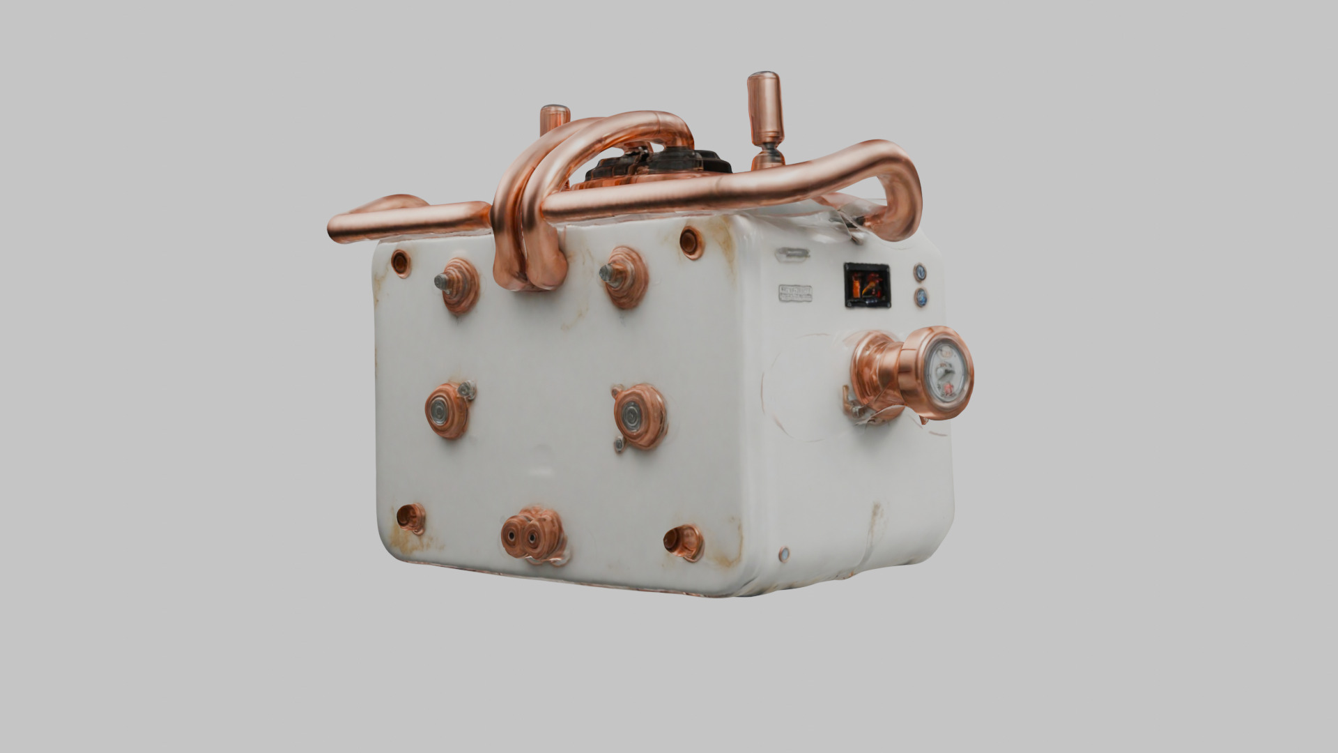 Sci-Fi Military Crate Low-poly 3D model_12