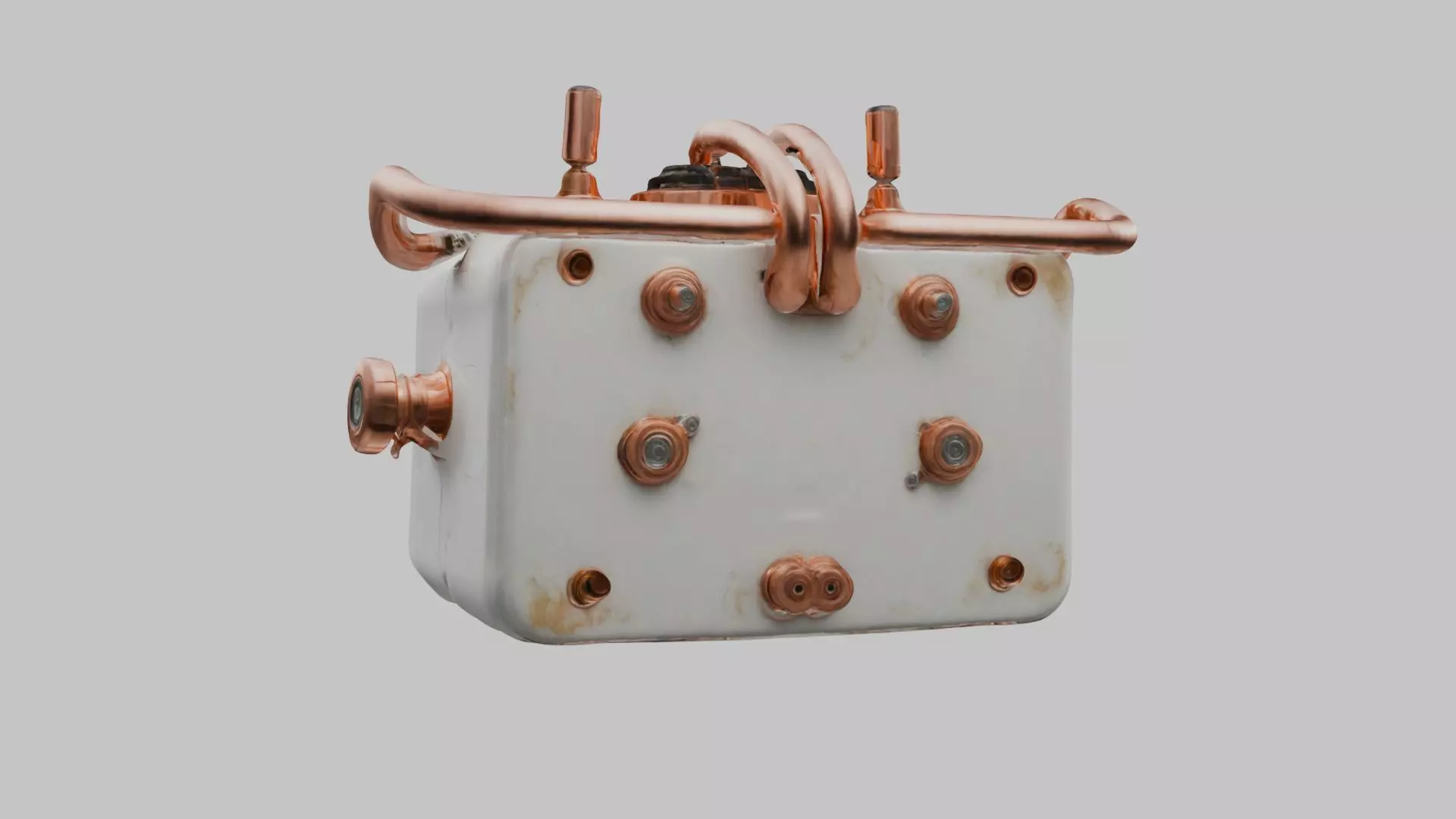 Sci-Fi Military Crate Low-poly 3D model_0